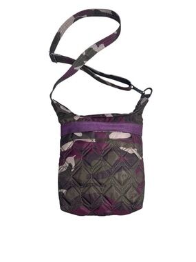 Lug Skipper Women's Handbag Purse Quilted Camouflage Berry Crossbody Bag RFID